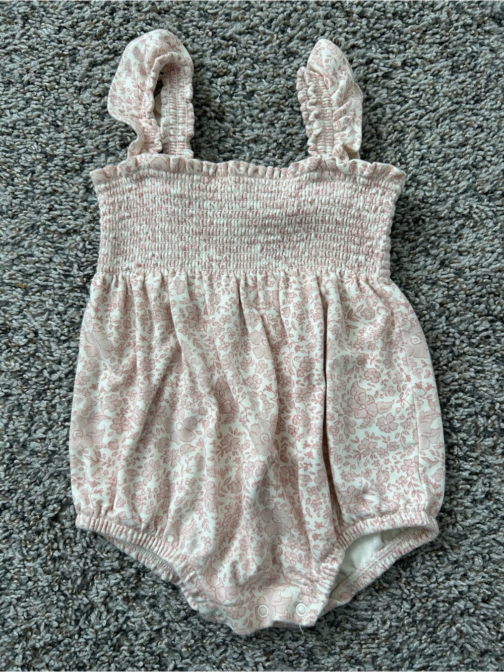Quincy Mae Smocked Romper